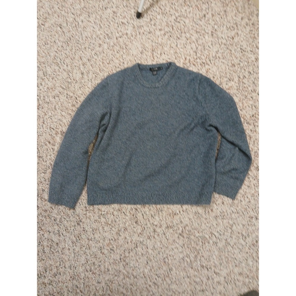 J.CREW Blue Medium Wool  Sweater, 100% Marino Wool!!‎ - Picture 5 of 5